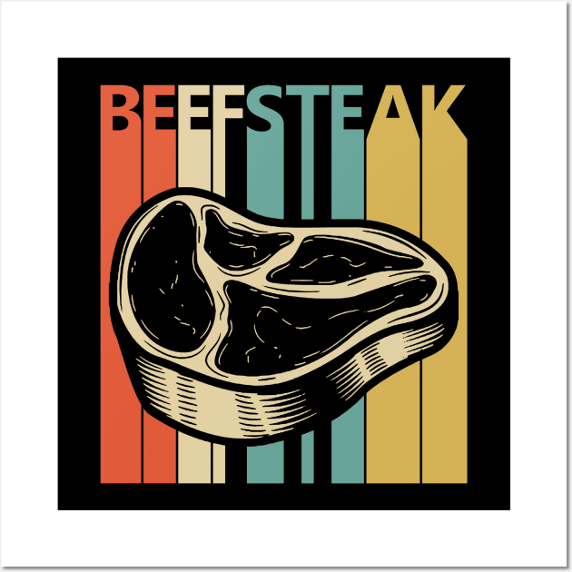 Vintage Beef Steak Wall Art by GWENT